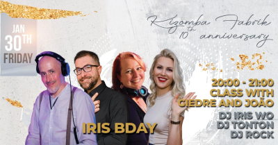 Kizomba Friday - Anniversary Edition - 30th January 2026